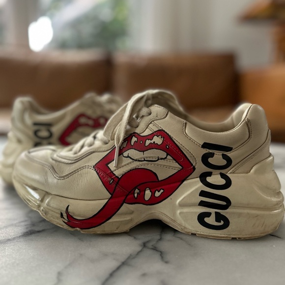 Gucci Rhyton sneakers. Size 39 - Picture 4 of 7